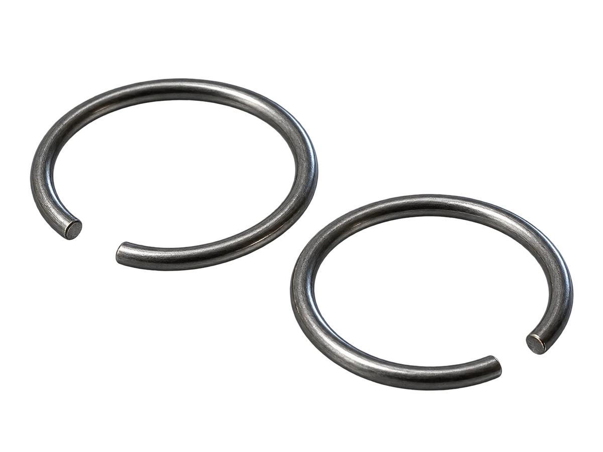 Circlips — AI-generated category illustration. Features and supply scope vary by reference.